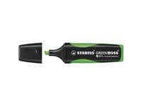 Överstrykningspenna Green BOSS orange 10st