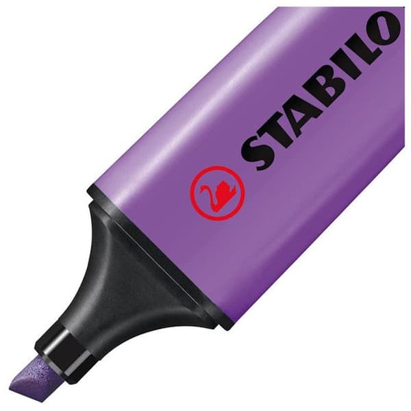 Surlightern - STABILO - BOSS ORIGINAL ARTY - 10 stycken - Kalla färger - Hög kvalitet