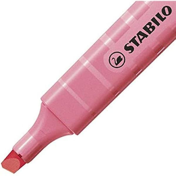 Highlighter - STABILO - swing cool Pastel Edition - Mejselspets - Anti-torkning