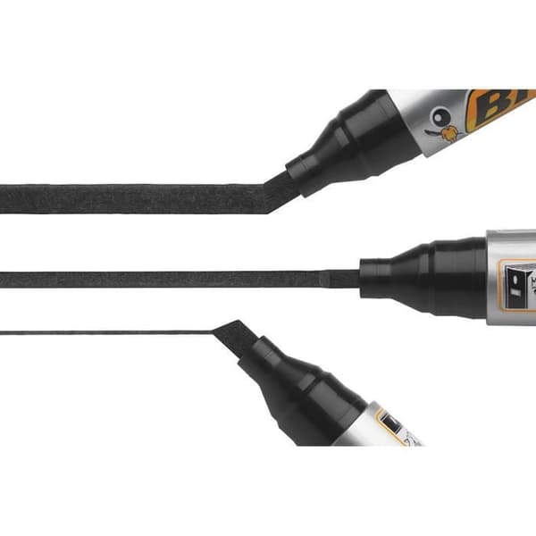 BIC® - Box BIC® Marking® 2300 x 12 - Svart bläck