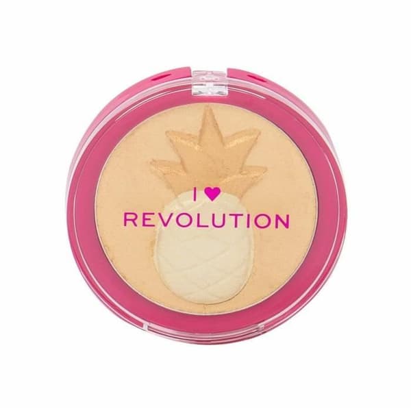 Makeup Revolution London 9,15 g I Heart Fruity Highlighter, Ananas, Brightener