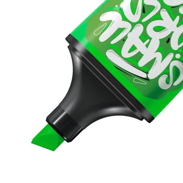 STABILO BOSS MINI från Snooze One - grön - Box med 10 stycken