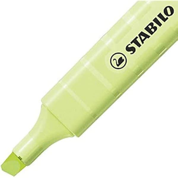 Highlighter - STABILO - Swing cool Pastel Edition - Mejselspets - Anti-torkningsteknik