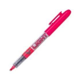 Markör - PILOT - V Light - Flytande bläck rosa - Sned spets - Linjebredd 3.3 mm