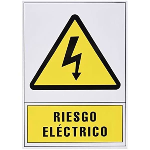 Papeterie - ARCHIV 2000 - Modell 6172-03AM - Färg Gul - Signal RIESGO ELECTRIQUE