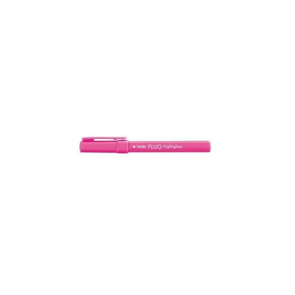 tratto FLUO Highlighter för fotopapper, faxpapper fluorescerande rosa vattenbaserat bläck 1-5 mm förpackning om 12