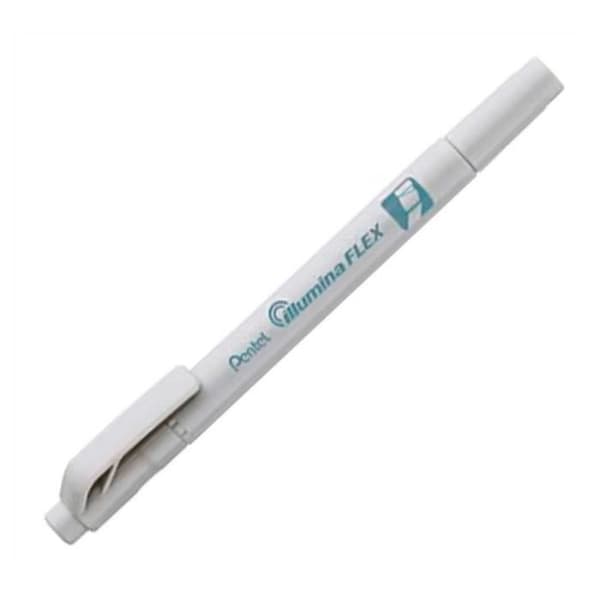 Hämtning av 10 Pentel Illumina Flex bi-punkt högläsare grå pastell