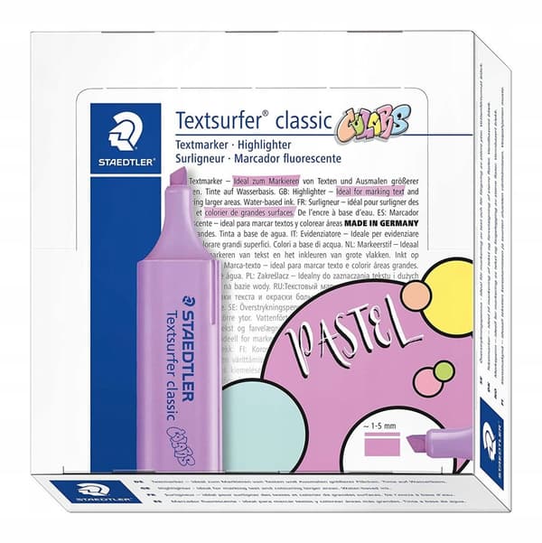 Staedtler Classic Colors Highlighter Pastel Lavendel Lilla 364-C-620