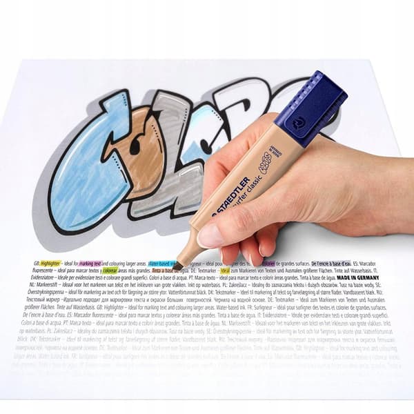 Staedtler Classic Colors Highlighter Pastell Sand Brown 364-C-450