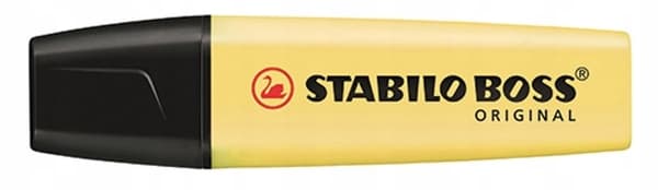 STABILO BOSS PASTEL GUL HIGHLIGHTERS 10 stk