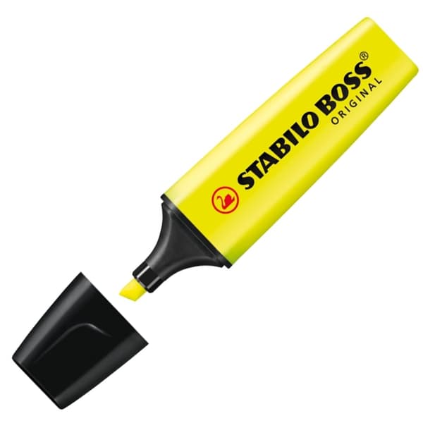 STABILO BOSS ORIGINAL TEXT HIGHLIGHTER GUL