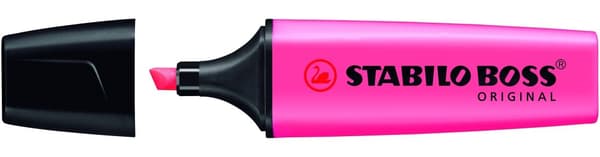 STABILO BOSS ORIGINAL PINK TEKST HIGHLIGHTER