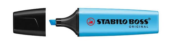 STABILO BOSS ORIGINAL BLÅ TEKST HIGHLIGHTER