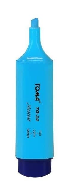 HIGHLIGHTER MARKER TOMA MISTRAL BLÅ