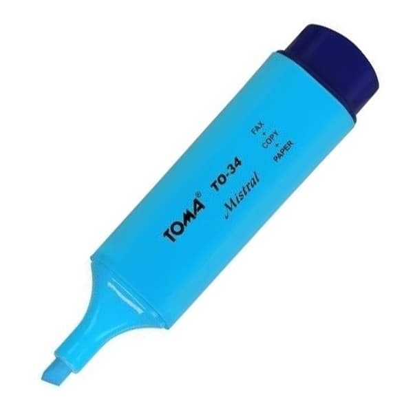 HIGHLIGHTER MARKER TOMA MISTRAL BLÅ