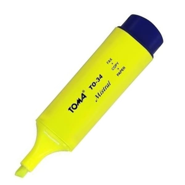 HIGHLIGHTER MARKER TOMA MISTRAL GUL