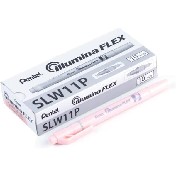 Set med 10 Illumina Flex Pastellmarker, pastellorange