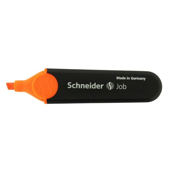 Surliner - SCHNEIDER - Job - Pack av 4 - Gul, orange, rosa och grön - Blandad