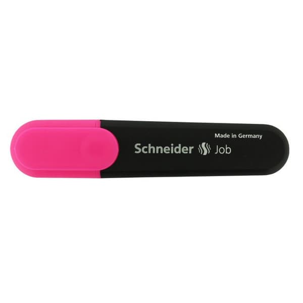 Surliner - SCHNEIDER - Job - Pack av 4 - Gul, orange, rosa och grön - Blandad