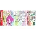 Miniatyrbild 1 av 6: Surlinjer - STABILO - Pack med 18 swing cool - Fluorescerande bläck - Sned spets - Antitorkande