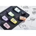 Miniatyrbild 3 av 6: Stabilo BOSS MINI Pastellove Highlighter mintgrön, antikrosa, banangul, persikorosa, mellanblå, Glycin 2-5 mm 6-pack