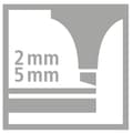 Miniatyrbild 6 av 6: Stabilo BOSS MINI Pastellove Highlighter mintgrön, antikrosa, banangul, persikorosa, mellanblå, Glycin 2-5 mm 6-pack