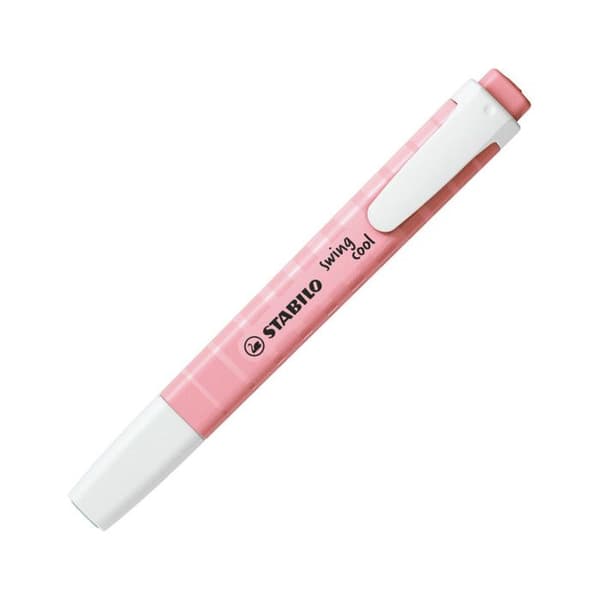 Evidenzierare - Stabilo - Swing Cool - Rosa Antico - Vattenbaserad bläck - 2 linjebredder