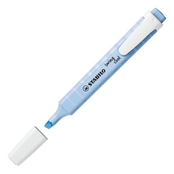 Swing Cool Pastel Edition Highlighter, PET-fodral om 4