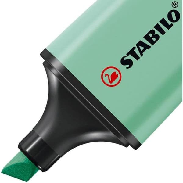 Mini överstrykningspennor - STABILO BOSS - Pastell - 6 pastellfärger