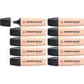 Miniatyrbild 1 av 2: Highlighter - STABILO BOSS ORIGINAL NatureCOLORS - set x 10 highlighters - rosa beige
