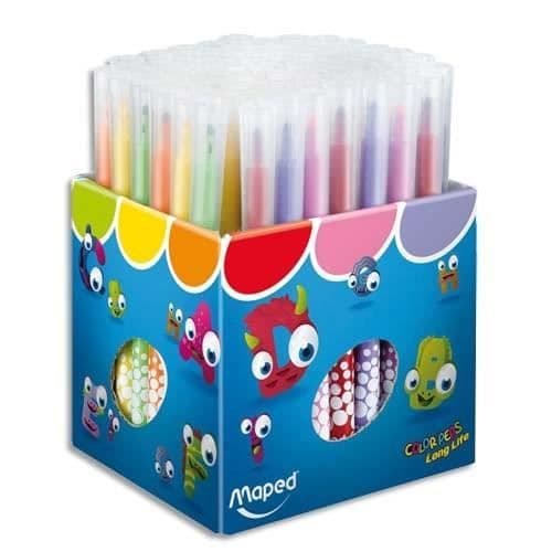 Skolpaket med 72 'Color'Peps Maped' filtpennor