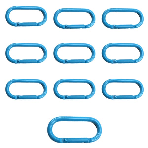 10 pakke karabinklemmer