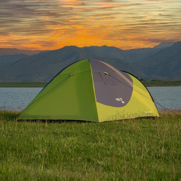 NC6006 GRØN-GRÅ DISCOVERY NILS CAMP TELT