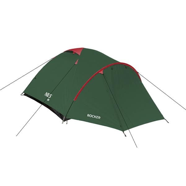 NC6013 GRÖN-RÖD CAMPINGTÄLT ROCKER NILS CAMP