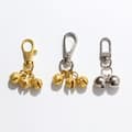 Miniatyrbild 4 av 4: INF DIY Kopparklocka Nyckelring Set - Nickelfärg (10-pack) Guld
