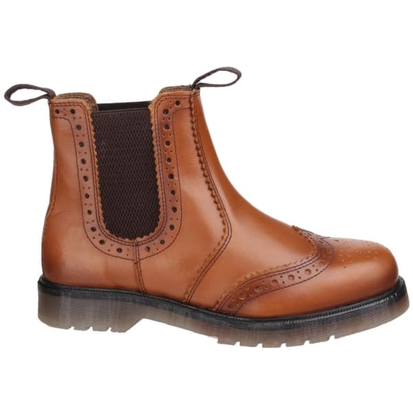 Amblers Dalby Pull On Brogue Boots för män