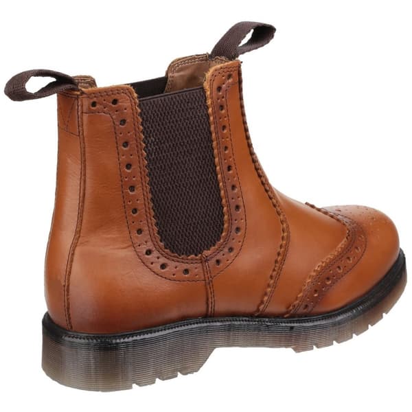 Amblers Dalby Pull On Brogue Boots för män