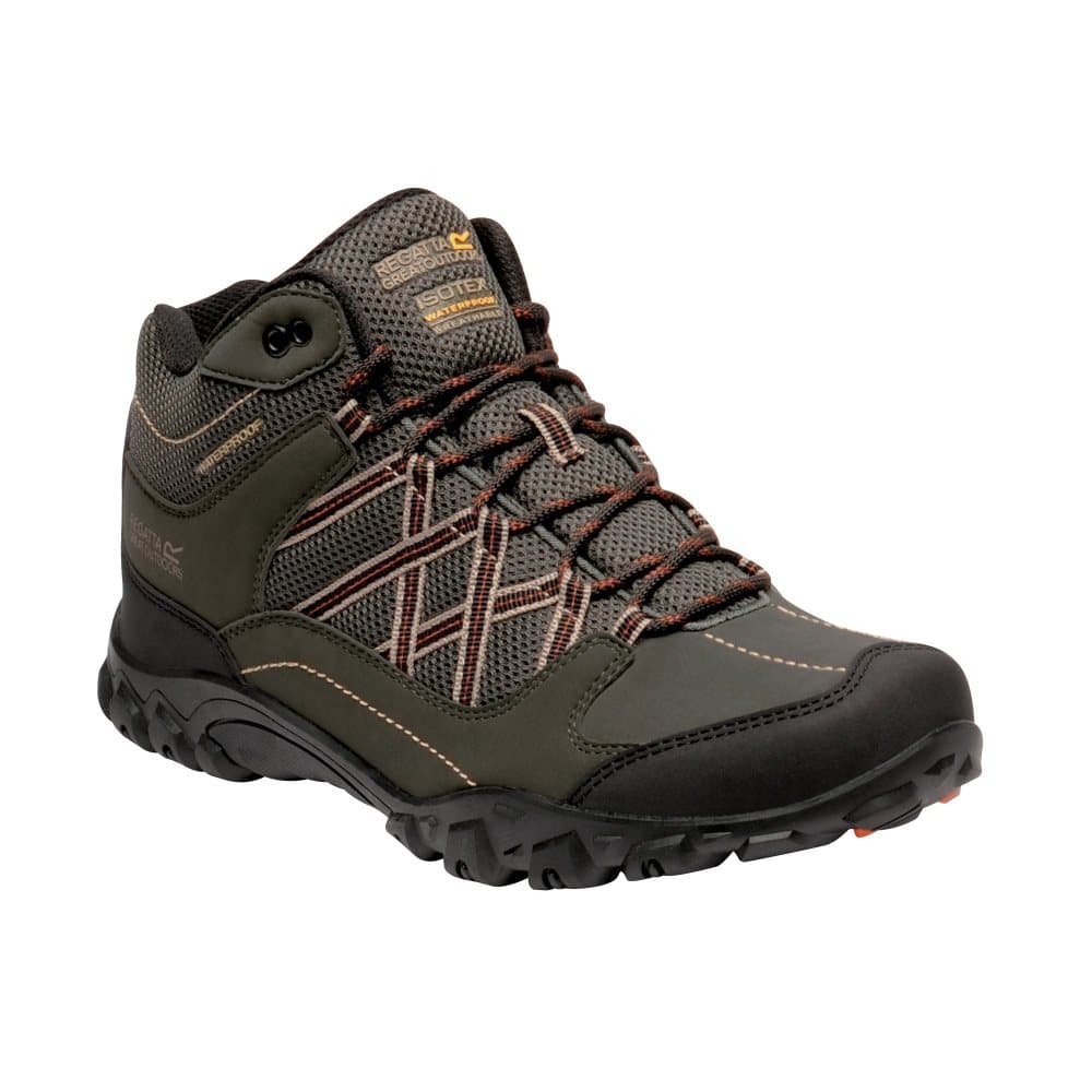 Regatta Mens Edgepoint Mid Waterproof Hiking Shoes