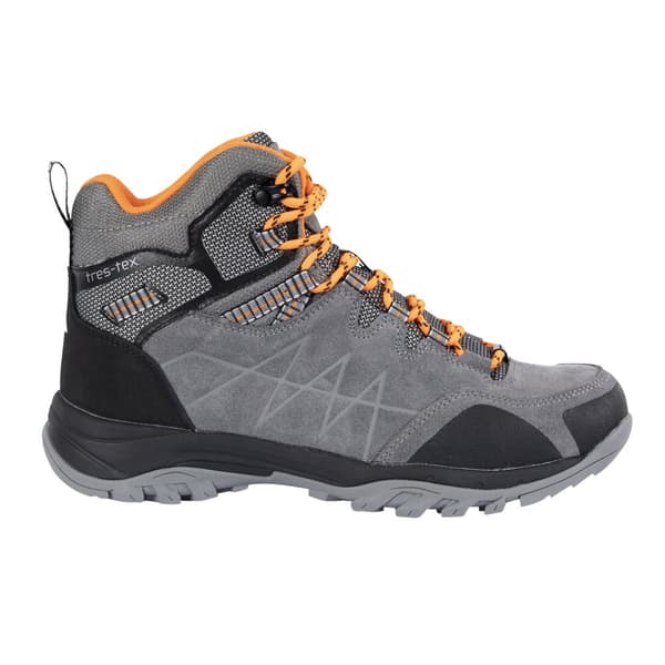 Trespass Mens Caelan Suede Walking Boots Grey 7 UK