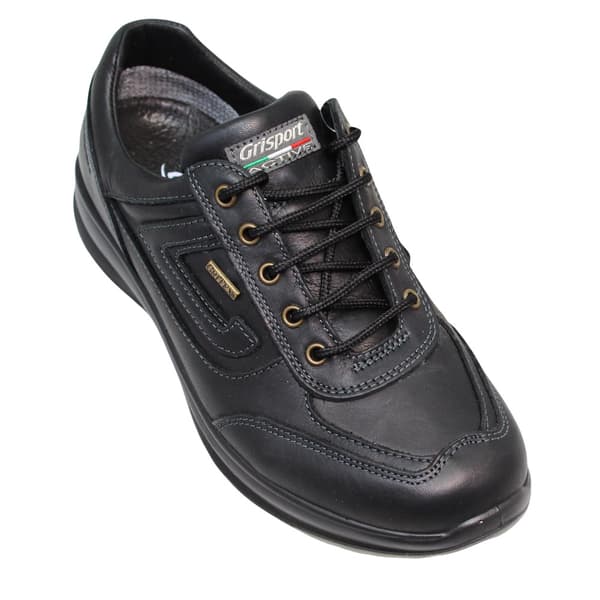 Grisport Mens Airwalker Leather Walking Shoes Black 12 UK Grisport Mens Airwalker Leather Walking Shoes Black 12 UK
