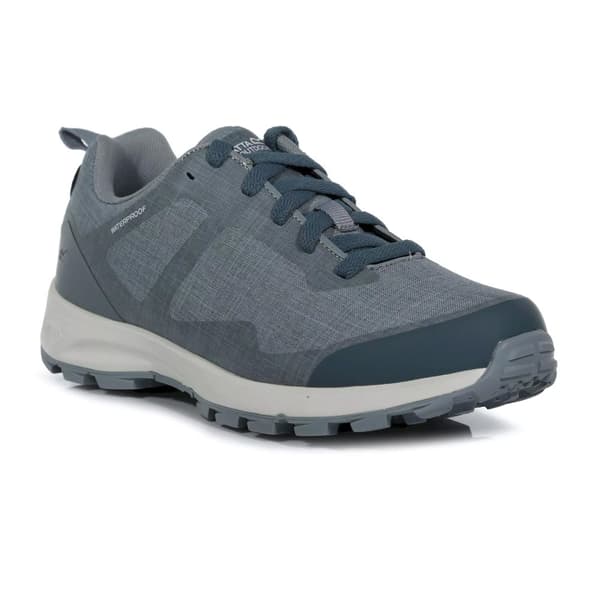 Regatta Womens/Ladies Samaris Life Walking Trainers Alloy/White 4 UK