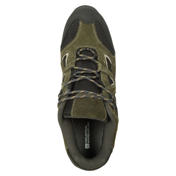 Mountain Warehouse Mens Curlews Waterproof Suede Walking Shoes