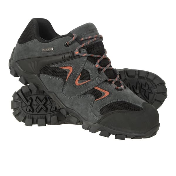 Mountain Warehouse Mens Curlews Waterproof Suede Walking Shoes | CDON