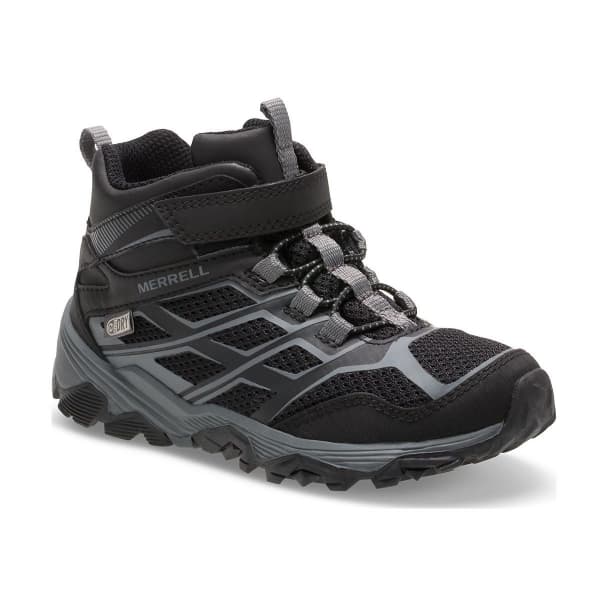 Moab Fast Mid Waterproof Kids Black