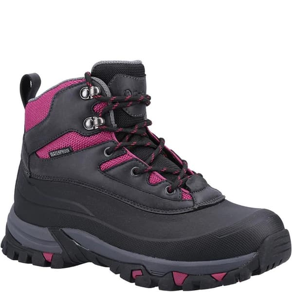 Cotswold Womens/Ladies Calmsden Hiking Boots Grey/Berry 7 UK