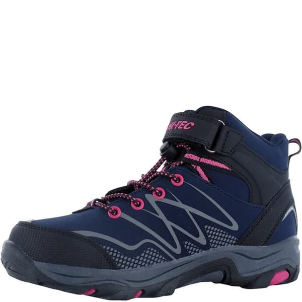 Hi-Tec Girls Blackout Mid Cut Walking Boots
