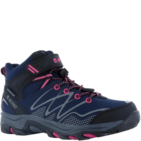 Hi-Tec Girls Blackout Mid Cut Walking Boots