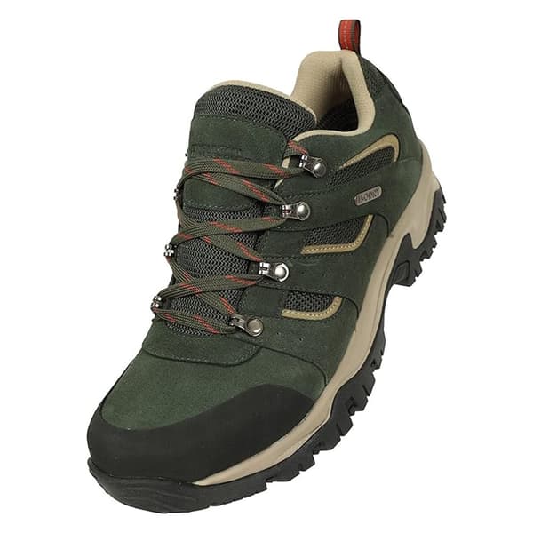 Mountain Warehouse Mens Voyage Suede Waterproof Walking Shoes