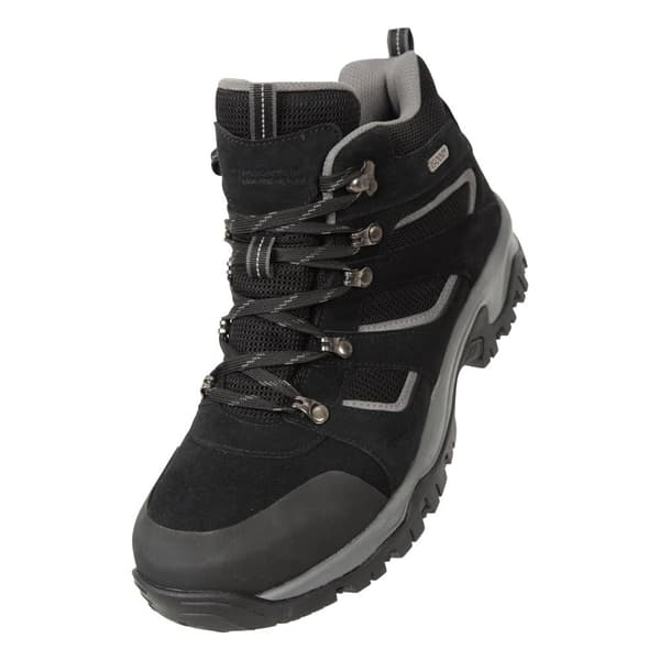 Mountain Warehouse Mens Voyage Suede Waterproof Boots