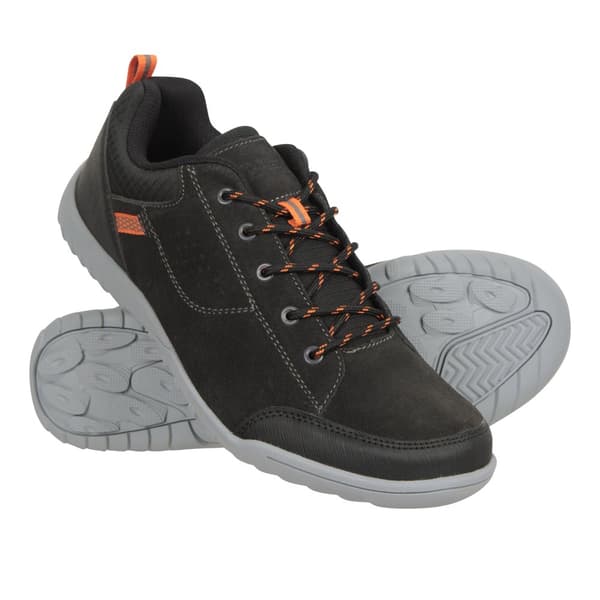 Mountain Warehouse Mens Phantom II - promenadskor i mocka Dark Grey 6 UK